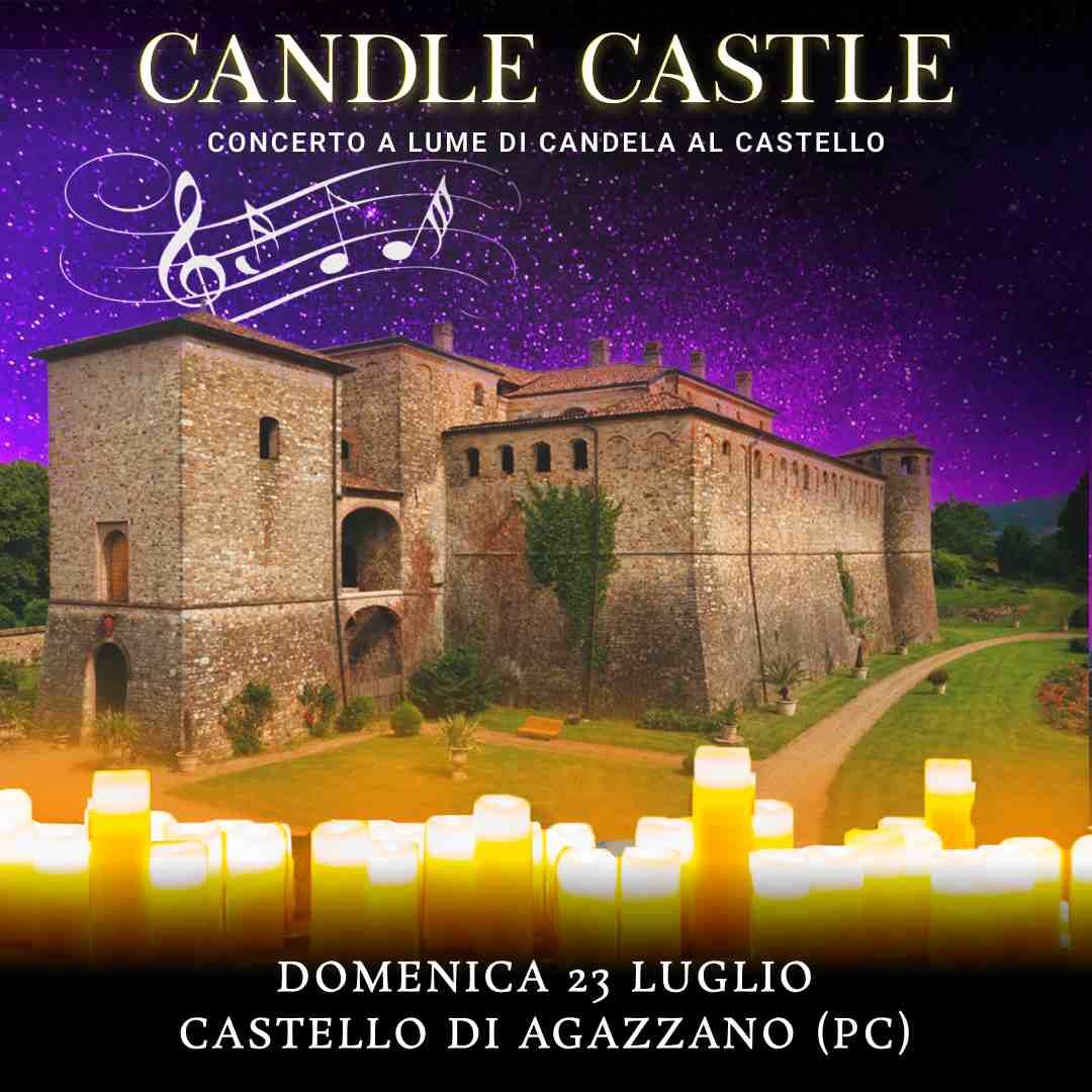 23/07/23 – CANDLE CASTLE NIGHT – CASTELLO DI AGAZZANO – PIACENZA